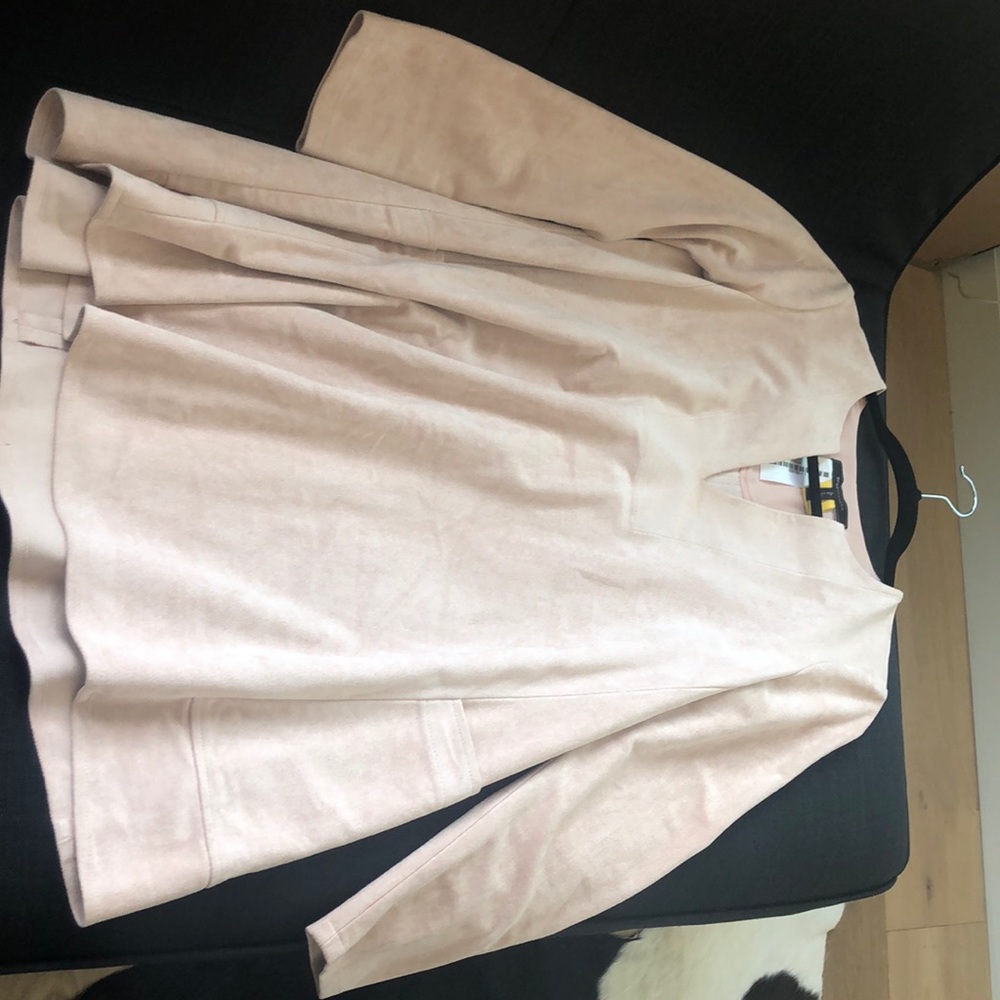 BCBG Max Azria suede dress